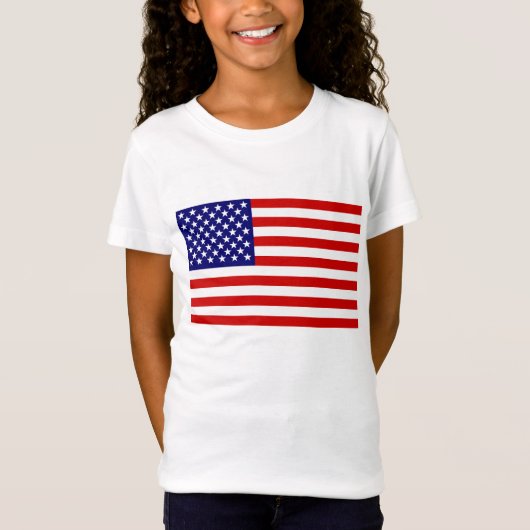 Amerikanische Flagge T-Shirt (Vorderseite)