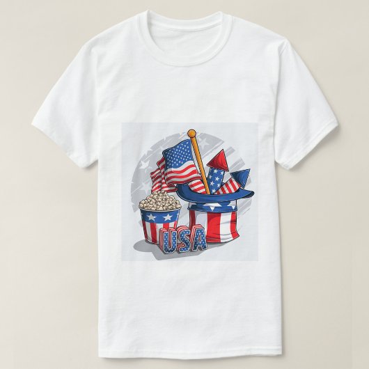 Amerikanische Flagge T-Shirt