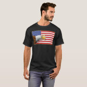 AMERIKANISCHE FLAGGE T-Shirt (Vorne ganz)