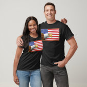 AMERIKANISCHE FLAGGE T-Shirt (Unisex)