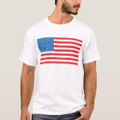 Amerikanische Flagge T-Shirt (Vorderseite)