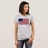 Amerikanische Flagge T-Shirt (Vorne ganz)