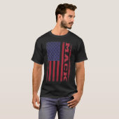 Amerikanische Flagge T-Shirt (Vorne ganz)