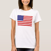Amerikanische Flagge T-Shirt (Vorderseite)