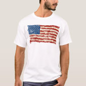 Amerikanische Flagge T-Shirt (Vorderseite)