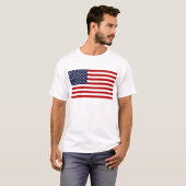 Amerikanische Flagge T-Shirt (Vorne ganz)