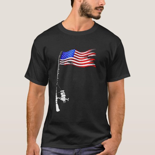 Amerikanische Flagge T-Shirt (Vorderseite)