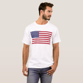 Amerikanische Flagge T-Shirt (Vorne ganz)