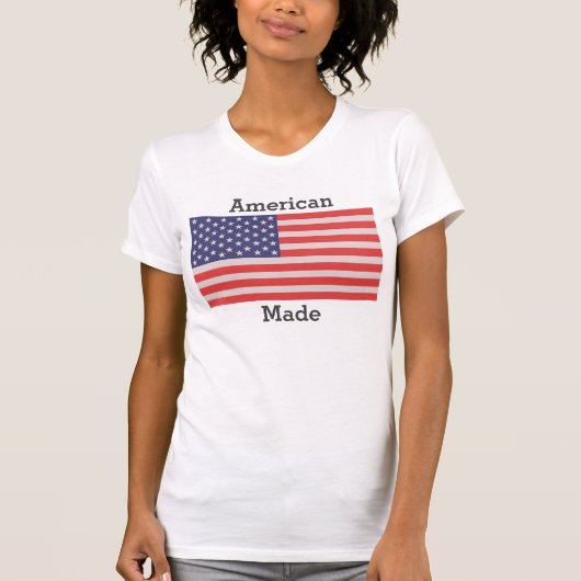 Amerikanische Flagge T-Shirt (Vorderseite)