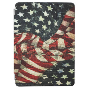 Amerikanische Flagge-Tarnung iPad Air Hülle