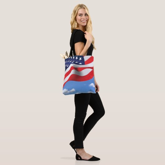 Amerikanische Flagge Tasche (Am Model)