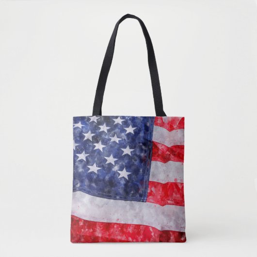 Amerikanische Flagge Tasche (Vorderseite)