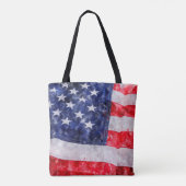 Amerikanische Flagge Tasche (Rückseite)
