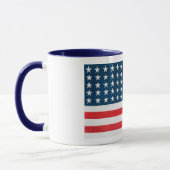 Amerikanische Flagge Tasse (Links)