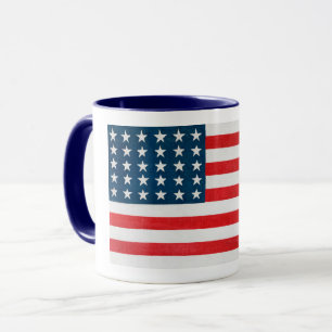 Amerikanische Flagge  Tasse