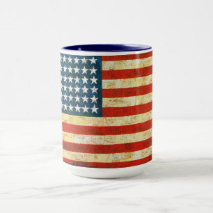 Amerikanische Flagge Tasse