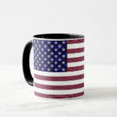 Amerikanische Flagge Tasse (Vorderseite Links)