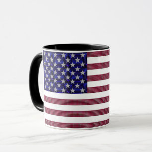 Amerikanische Flagge Tasse