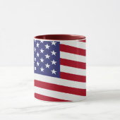 Amerikanische Flagge Tasse (Zentrum)
