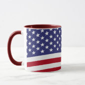 Amerikanische Flagge Tasse (Links)