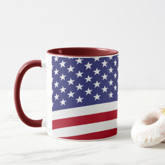 Amerikanische Flagge Tasse