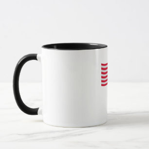 amerikanische Flagge Tasse
