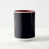 Amerikanische Flagge Tasse (Zentrum)