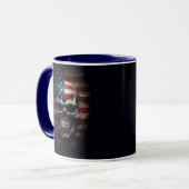 Amerikanische Flagge Tasse (Vorderseite Links)