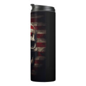 Amerikanische Flagge Thermosbecher (Nach rechts gedreht)