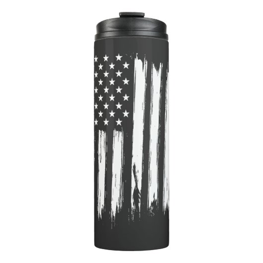 Amerikanische Flagge Thermosbecher (Vorderseite)