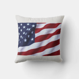 Amerikanische Flagge Throw Kissen