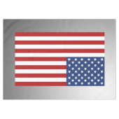 Amerikanische Flagge Tischdecke (Vorderseite (Horizontal))