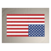 Amerikanische Flagge Tischdecke (Vorderseite (Horizontal))