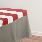Amerikanische Flagge Tischdecke (Beispiel)