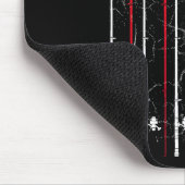 Amerikanische Flagge Top Mousepad (Ecke)