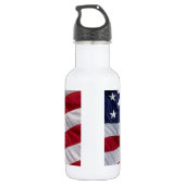 Amerikanische Flagge Trinkflasche (Rückseite)