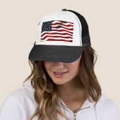 Amerikanische Flagge Truckerkappe (Beispiel)