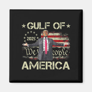 Amerikanische Flagge - Trump F Magnet