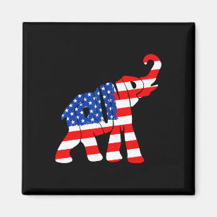 Amerikanische Flagge Trump Magnet