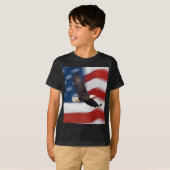 Amerikanische Flagge und Adler T-Shirt (Vorne ganz)