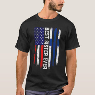 Amerikanische Flagge und Finnische Flagge Beste Sc T-Shirt