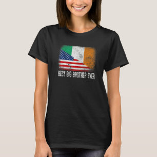 Amerikanische Flagge und Irische Flagge Bester Rie T-Shirt