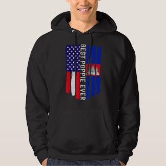 Amerikanische Flagge und Kambodscha-Flagge Beste P Hoodie