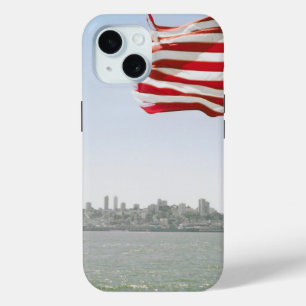 Amerikanische Flagge und Küstenlinie Case-Mate iPhone Hülle