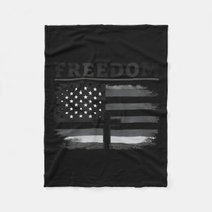 Amerikanische Flagge uns christlich patriotisch 4. Fleecedecke