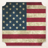 Amerikanische Flagge Untersetzer (Vorderseite)