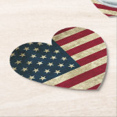 Amerikanische Flagge Untersetzer (angewinkelt)