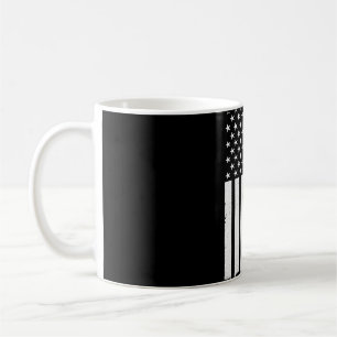 Amerikanische Flagge US 4. Juli Pickleball Funny Kaffeetasse