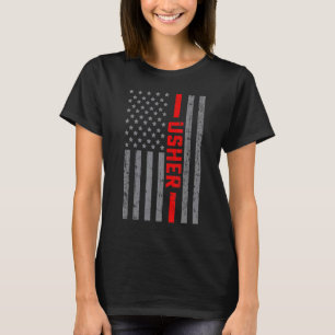 Amerikanische Flagge - US-Fahne Vintag für Männer T-Shirt