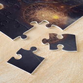 Amerikanische Flagge - US Flagge - Adler Puzzle (Seite)